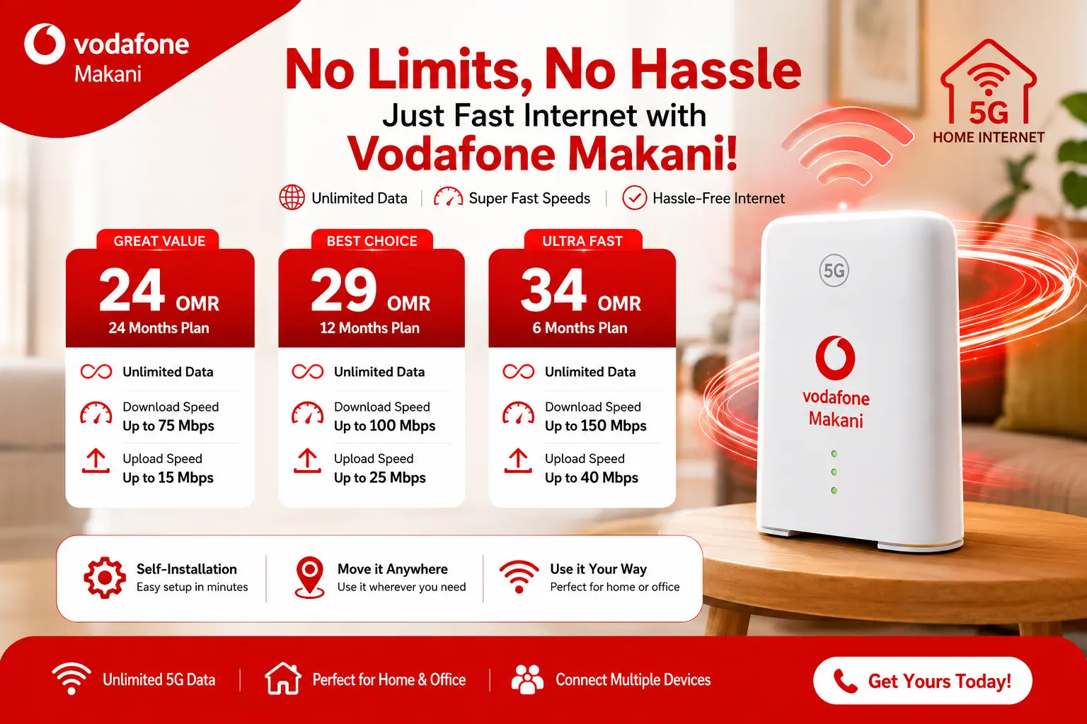 Vodafone Makani Home