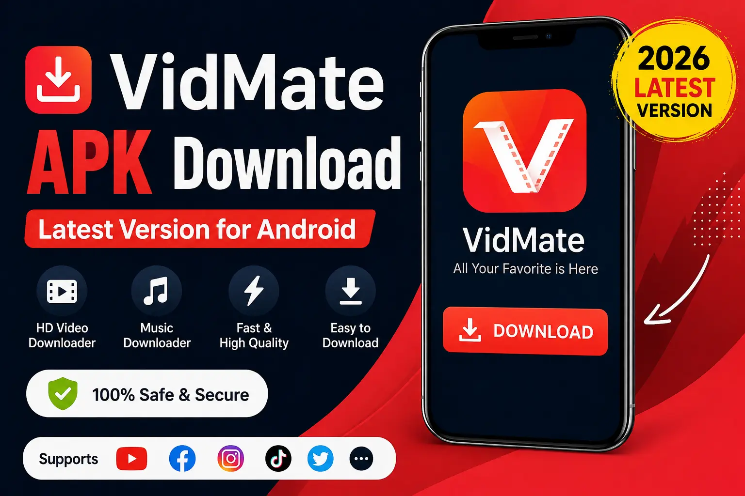 VidMate APK Download 2026 latest version for Android